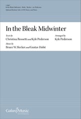 In the Bleak Midwinter SATB choral sheet music cover